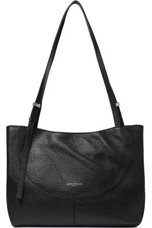 Gianni chiarini Taske, Dame, Sort, ONE SIZE, Uld, Sort Minerva Taske med Magnetisk Lukning