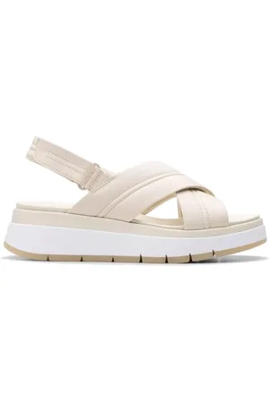Clarks Sko, Dame, , 37 EU, Uld, Flade Sandaler til Kvinder
