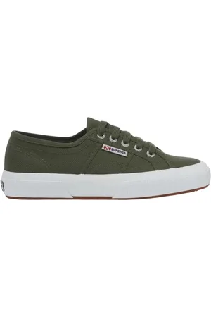 Superga Sko, Dame, Grøn, 39 EU, Grøn Canvas Sneaker til Børn