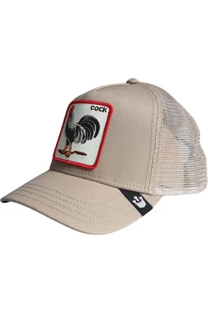 Goorin Bros. Tilbehør, Dame, , ONE SIZE, Bomuld, Animal Farm Trucker Cap Marrone Unisex