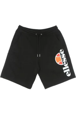 Ellesse Shorts, Herre, Sort, L, Bomuld, Sorte Udvidede Logo Shorts