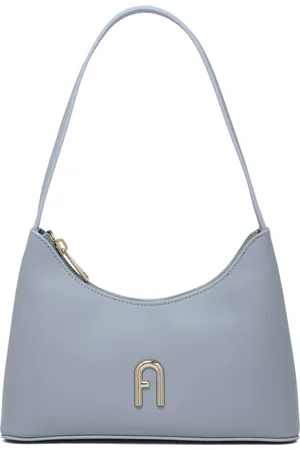 Furla Taske, Dame, Blå, ONE SIZE, Uld, Cloud Mini Skuldertaske, Grå