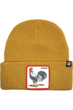 Goorin Bros. Tilbehør, Dame, Brun, ONE SIZE, Uld, Animal Farm Beanie Hat Brun Unisex
