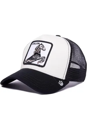 Goorin Bros. Tilbehør, unisex, Sort, ONE SIZE, Bomuld, Animal Farm Trucker Cap Sort Unisex