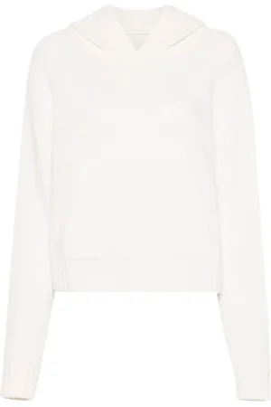 Palm Angels Sweathshirts & Hoodies, Dame, Hvid, S, Uld, Stilfulde Sweaters Kollektion