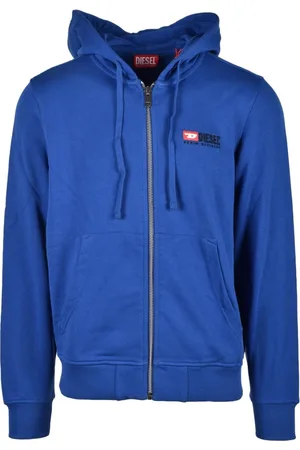 Diesel Sweathshirts & Hoodies, Herre, Blå, M, Bomuld, Sweatshirts Hoodies