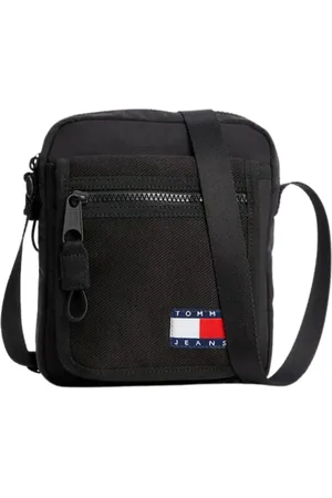 Tommy Hilfiger Taske, Herre, Sort, ONE SIZE, Uld, Reporter Taske Mission Sort