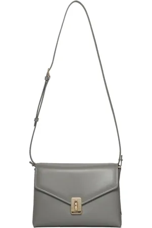 Furla Taske, Dame, Grå, ONE SIZE, Uld, Grå Meridiana Skuldertaske