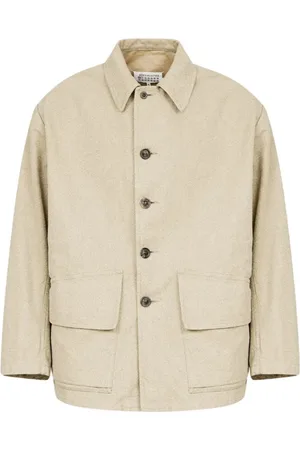 Maison Margiela Jakke, Herre, , 2XL, Bomuld, Skjortejakke med Lommer