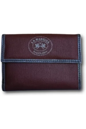La Martina Tilbehør, Dame, Rød, ONE SIZE, Polyester, Bordeaux Dame Pung Mønt Etui