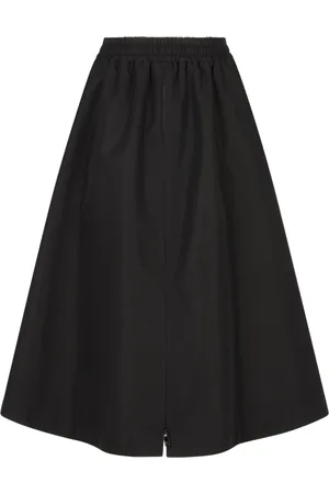 Golden Goose Nederdel, Dame, Sort, 2XS, Nylon, Circle Skirt i Tech Nylon