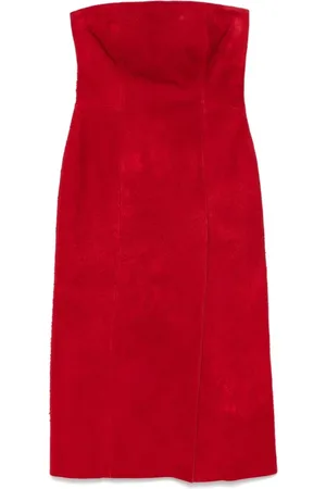 Alexander McQueen Kjole, Dame, Rød, S, Rød Kjole til Kvinder