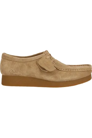 Clarks Sko, Dame, Brun, 37 EU, Læder, Brun Fritidssneakers til Kvinder