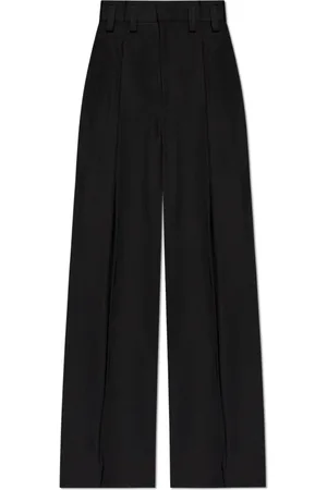 Jil Sander Bukser, Herre, Sort, M, Plisserede bukser