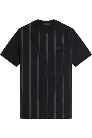 Fred Perry Top, Herre, Sort, XL, Klassisk T-shirt til mænd