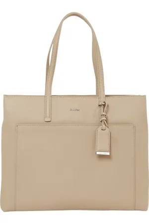 Calvin Klein Taske, Dame, , ONE SIZE, Uld, Crokery Shopper med Lomme