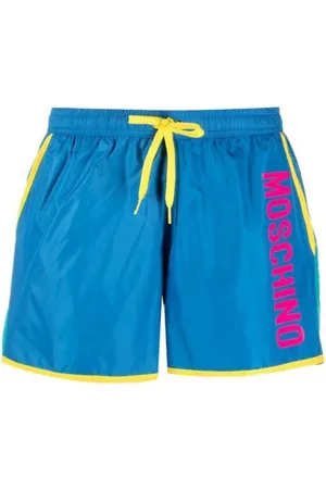 Moschino Badetøj, Herre, Blå, M, Blåt herresvømningstøj