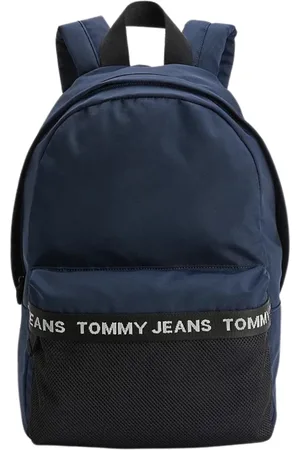 Tommy Hilfiger Taske, Herre, Blå, ONE SIZE, Tyl, Urban Style Minimalist Rygsæk Blå