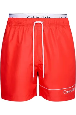 Calvin Klein Badetøj, Herre, Rød, XL, Rød Sea Badetøj Dobbelt Tøj