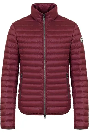 Colmar Jakke, Herre, Rød, 2XL, Polyester, Lilla Polstret Jakke Let Fjer