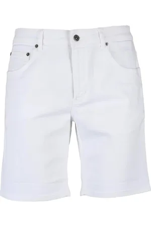 Dondup Shorts, Herre, Hvid, W33, Bomuld, Bermuda