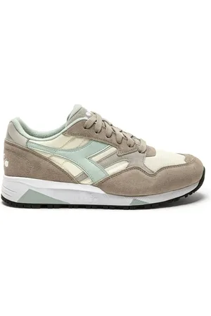 Diadora Sko, Dame, Flerfarvet, 37 EU, Læder, Grå N902 Sneakers i Læder/Stof