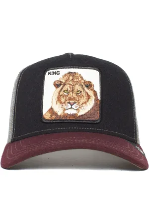 Goorin Bros. Tilbehør, Dame, Flerfarvet, ONE SIZE, Bomuld, Animal Farm Trucker Cap Sort Unisex