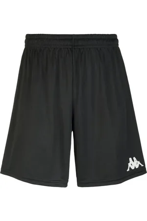 Kappa Shorts, Herre, Sort, M, Polyester, Sport Shorts Sort Interlock Stof