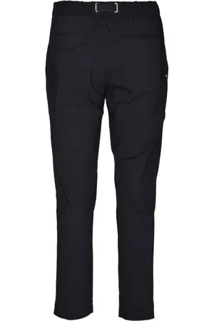 White Sand Bukser, Herre, Sort, XS, Rayon, Elegant Rayon Blend Pantalone