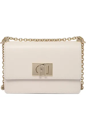 Furla Taske, Dame, , ONE SIZE, Uld, Mini Skuldertaske i Creme