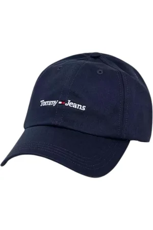 Tommy Hilfiger Tilbehør, Dame, Blå, ONE SIZE, Bomuld, Sport Cap i Bomuld Blå