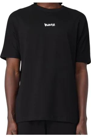 DISCLAIMER Top, Herre, Sort, M, Bomuld, Urban Jersey T-shirt med Positive Beskeder