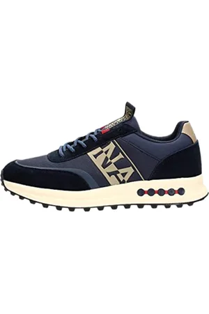 Napapijri Sko, Herre, Blå, 41 EU, Polyester, Blå Polyester Sneaker Slate02 Stil