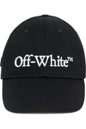 OFF-WHITE Tilbehør, Herre, Sort, M, Bomuld, Sort Boglig Drill Baseball Kasket