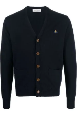 Vivienne Westwood Strik, Herre, Sort, L, Uld, Stilfulde Sweaters Kollektion