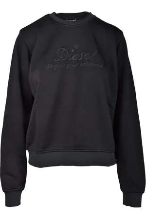 Diesel Sweathshirts & Hoodies, Dame, Sort, XS, Bomuld, Sweatshirts Hoodies