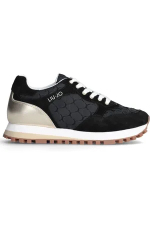 Liu Jo Sko, Dame, Sort, 35 EU, Læder, Wonder Sneakers i Sort Læder