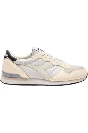 Diadora Sko, Herre, Grå, 40 EU, Nylon, Retro-running sneaker i grå ruskind