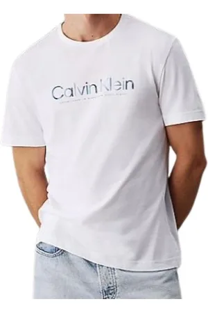 Calvin Klein Top, Herre, Hvid, M, Hvide T-shirts og Polos
