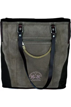 La Martina Taske, Dame, Brun, ONE SIZE, Uld, Montevideo Brun Skulder Shopper Taske