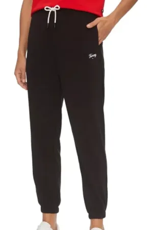 Tommy Hilfiger Bukser, Dame, Sort, S, Uld, Stilfulde Bukser til Mænd