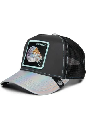 Goorin Bros. Tilbehør, Dame, Sort, ONE SIZE, Animal Farm Trucker Cap Sort Iridescent Unisex