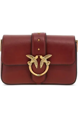 Pinko Taske, Dame, Brun, ONE SIZE, Uld, Brun Mini Skuldertaske