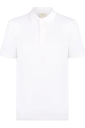 Calvin Klein Top, Herre, Hvid, XL, Bomuld, Hvid Polo Skjorte