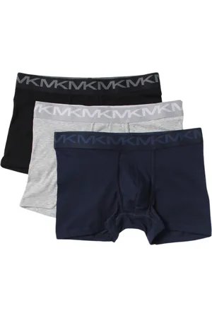 Michael Kors Undertøj, Herre, Flerfarvet, S, Bomuld, 3-Delt Sæt Boxer Briefs Blå Mænd