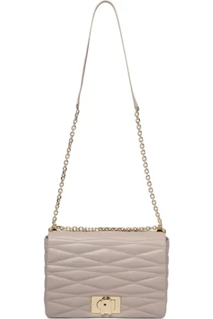 Furla Taske, Dame, , ONE SIZE, Uld, Quiltet skuldertaske med kædestrop