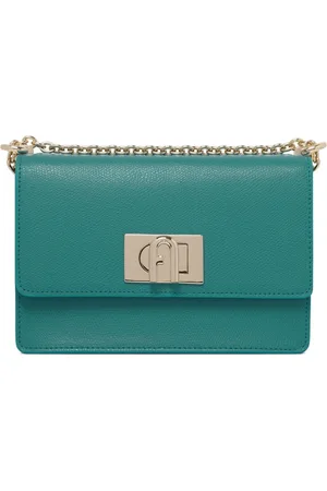 Furla Taske, Dame, Grøn, ONE SIZE, Uld, Smaragdgrøn Skuldertaske 1927