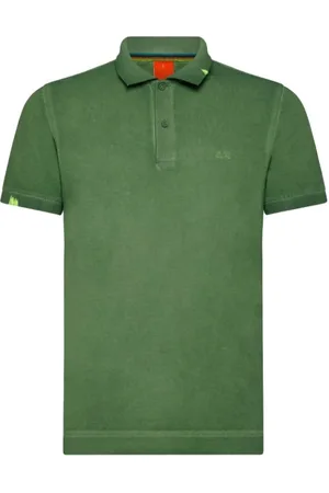 sun68 Top, Herre, Grøn, M, Bomuld, Special Dye Beach Bomuld/Elastan Grøn