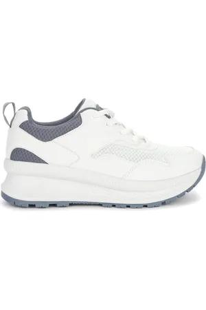 Grunberg Sko, Dame, Hvid, 37 EU, Hvide Afslappede Sneakers til Kvinder