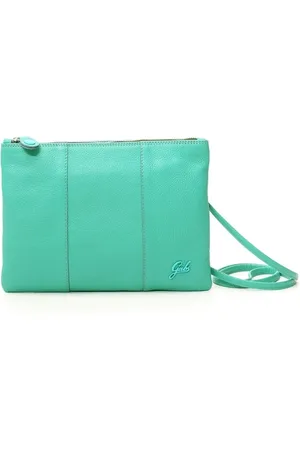 Gabs Taske, Dame, Grøn, ONE SIZE, Bomuld, Grøn Dame Clutch Taske